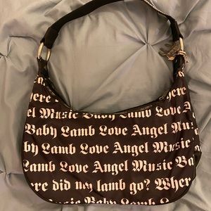 L.A.M.B. Signature print Hella Hobo bag Season 1 Fall 2003. Used great condition